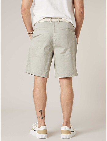 Bermuda régular homme en coton stretch 'Deeluxe'