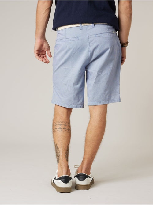 Bermuda régular homme en coton stretch 'Deeluxe' - Kiabi