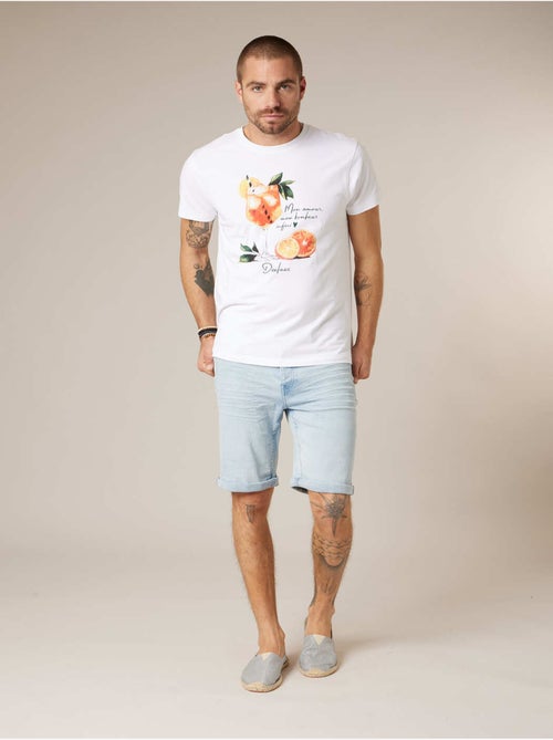 Bermuda regular homme en jean 'Deeluxe' - Kiabi