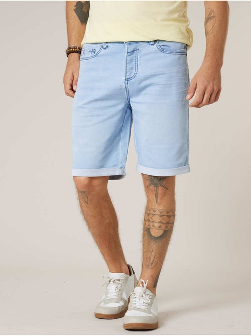 Bermuda regular homme en jean 'Deeluxe' - Kiabi