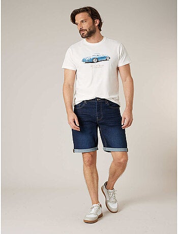 Bermuda regular homme en jean 'Deeluxe'