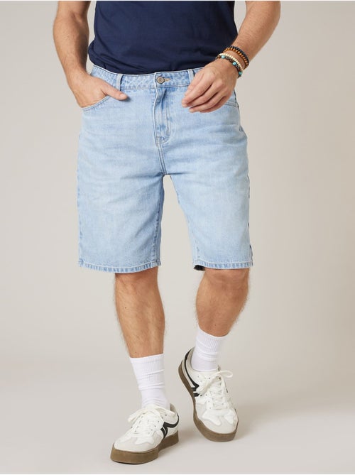 Bermuda regular homme en jean 'Deeluxe' - Kiabi