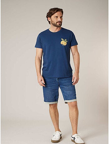 Bermuda regular homme en jean 'Deeluxe'