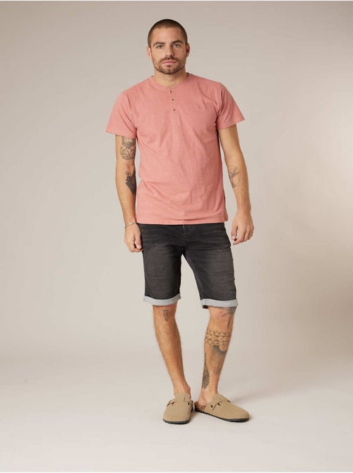 Bermuda regular homme en jean 'Deeluxe' - Kiabi