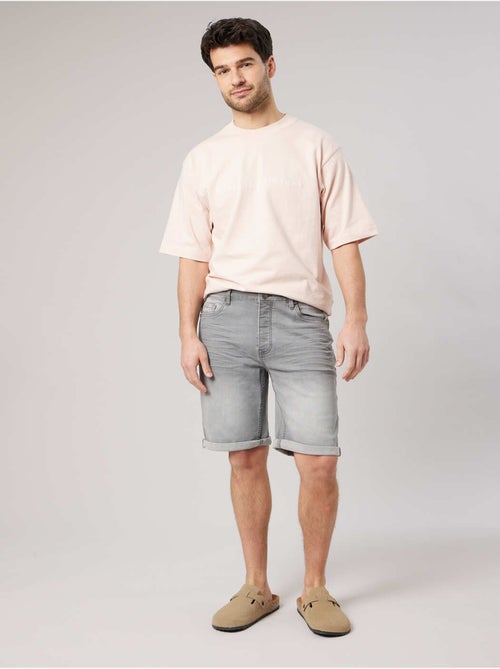 Bermuda regular homme en jean 'Deeluxe' - Kiabi