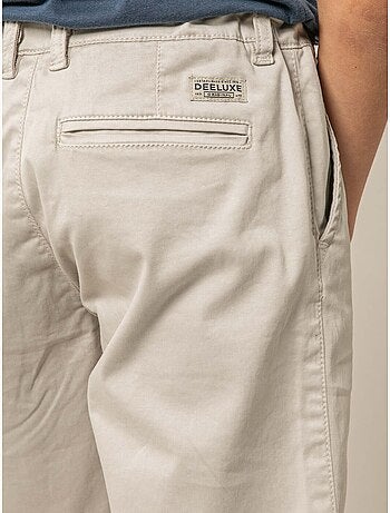 Bermuda régular homme en toile de coton 'Deeluxe'