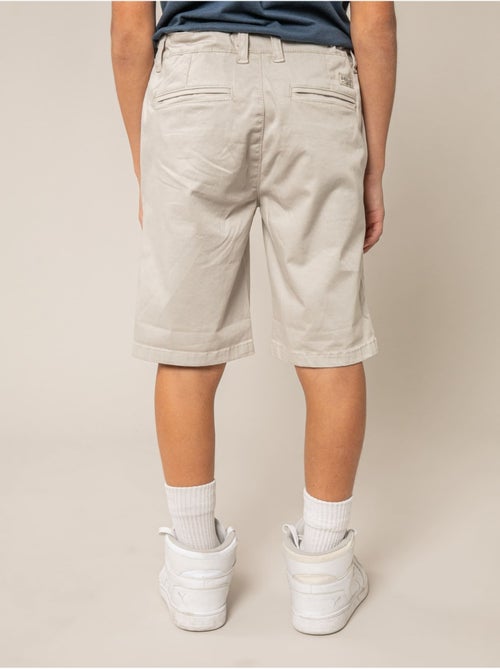 Bermuda régular homme en toile de coton 'Deeluxe' - Kiabi