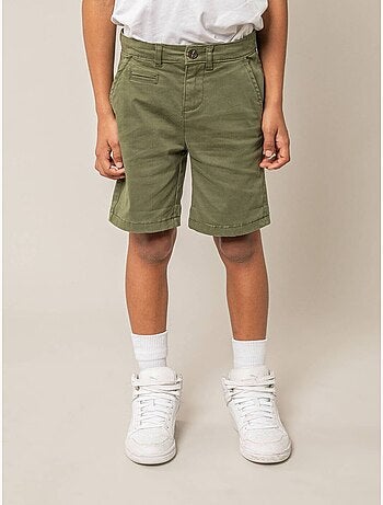 Bermuda régular homme en toile de coton 'Deeluxe'