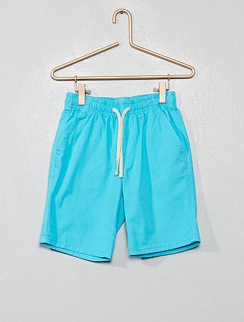 Bermuda regular taille élastiquée