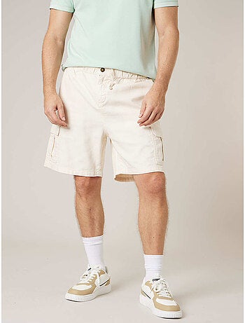 Bermuda relaxed homme en 100% coton 'Deeluxe'