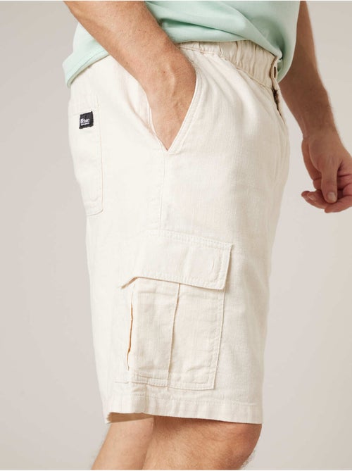 Bermuda relaxed homme en 100% coton 'Deeluxe' - Kiabi