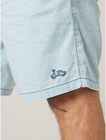 Bermuda relaxed homme en 100% coton 'Deeluxe'