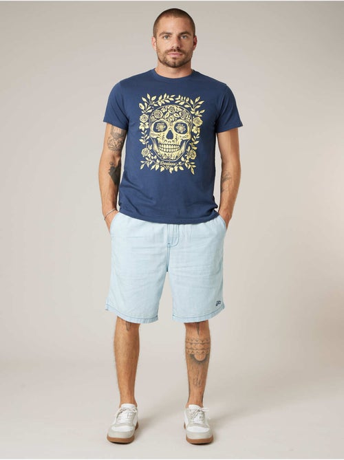 Bermuda relaxed homme en 100% coton 'Deeluxe' - Kiabi
