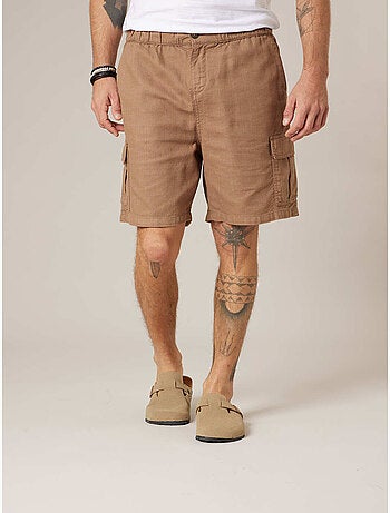 Bermuda relaxed homme en 100% coton 'Deeluxe'