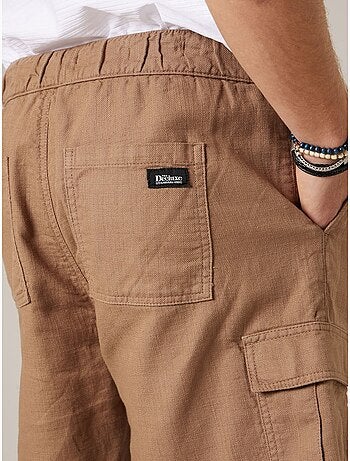 Bermuda relaxed homme en 100% coton 'Deeluxe'