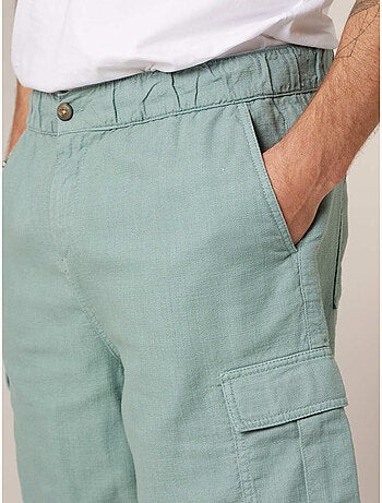Bermuda relaxed homme en 100% coton 'Deeluxe'