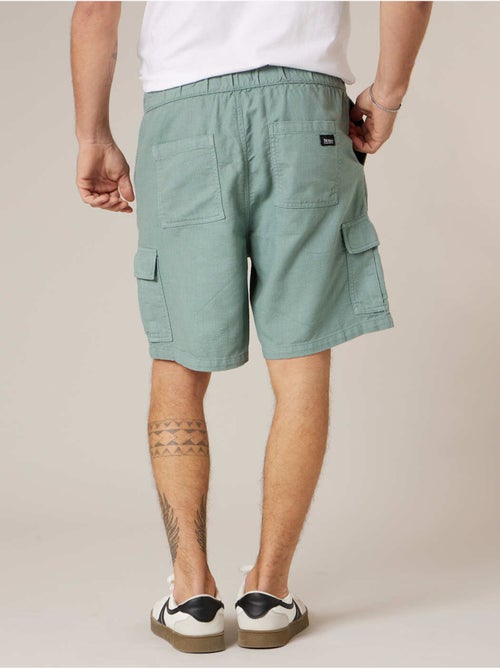 Bermuda relaxed homme en 100% coton 'Deeluxe' - Kiabi