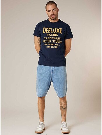 Bermuda relaxed homme en jean 'Deeluxe'