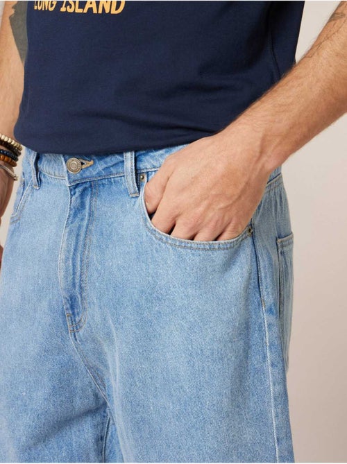 Bermuda relaxed homme en jean 'Deeluxe' - Kiabi