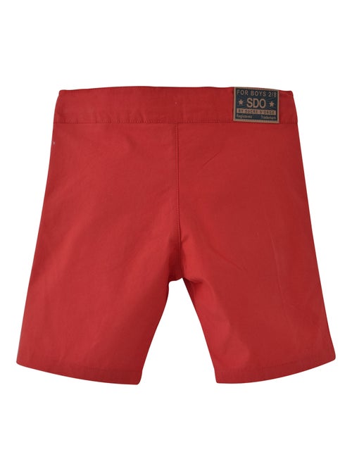 BERMUDA ROUGE EMILIUS - Kiabi