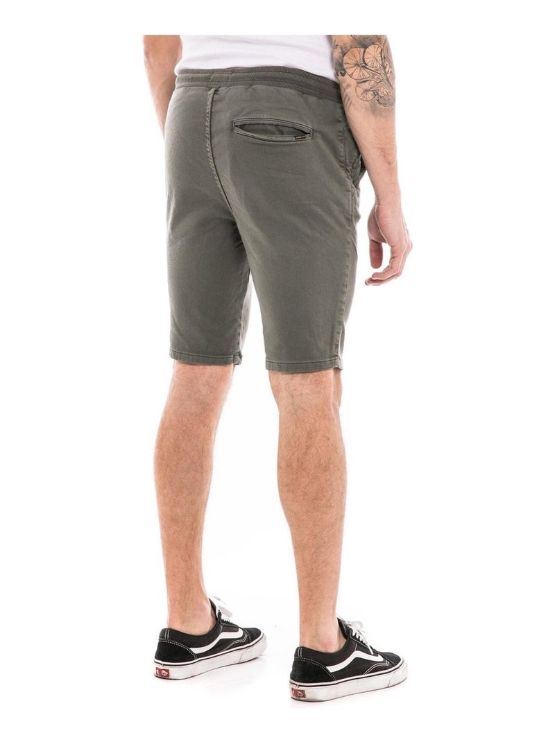 Bermuda slim BETESDA Kaki - Kiabi