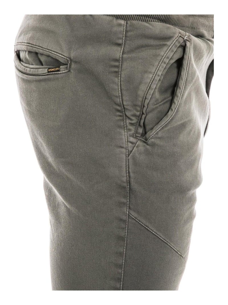 Bermuda slim BETESDA Kaki - Kiabi