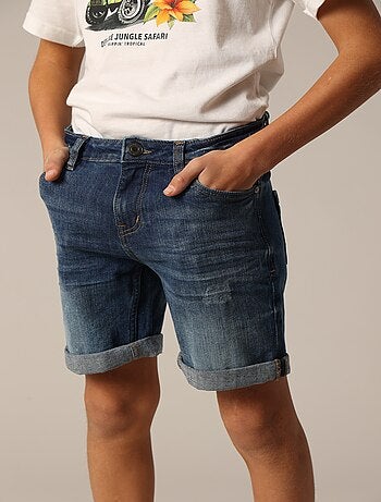 Bermuda slim en denim 'Deeluxe'