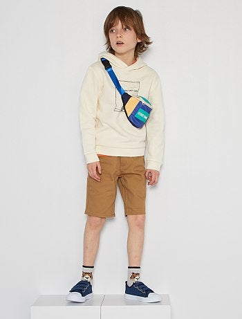 Bermuda slim en twill