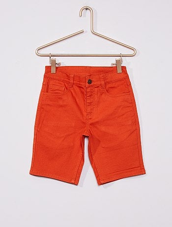 Bermuda slim en twill