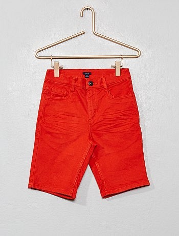 Bermuda slim en twill