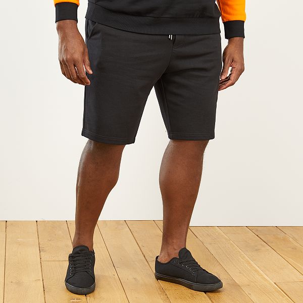 Bermuda sport imprimé Grande taille homme - noir - Kiabi ...