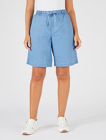Bermuda tissu chambray - Damart