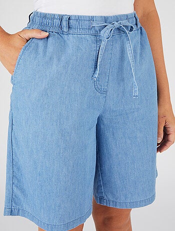 Bermuda tissu chambray - Damart