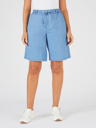 Bermuda tissu chambray - Damart