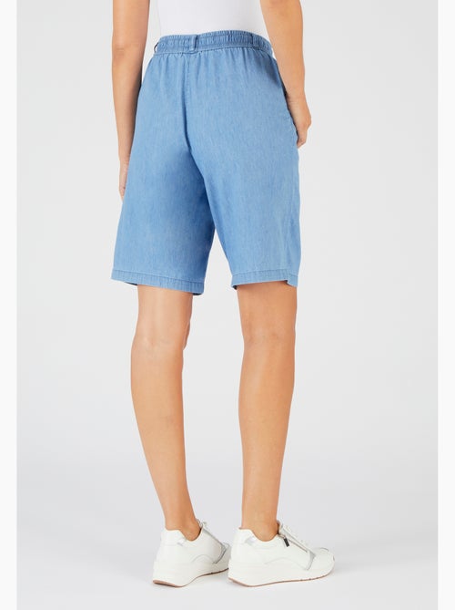 Bermuda tissu chambray - Damart - Kiabi
