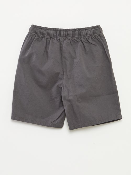 Bermuda type chino uni - Kiabi