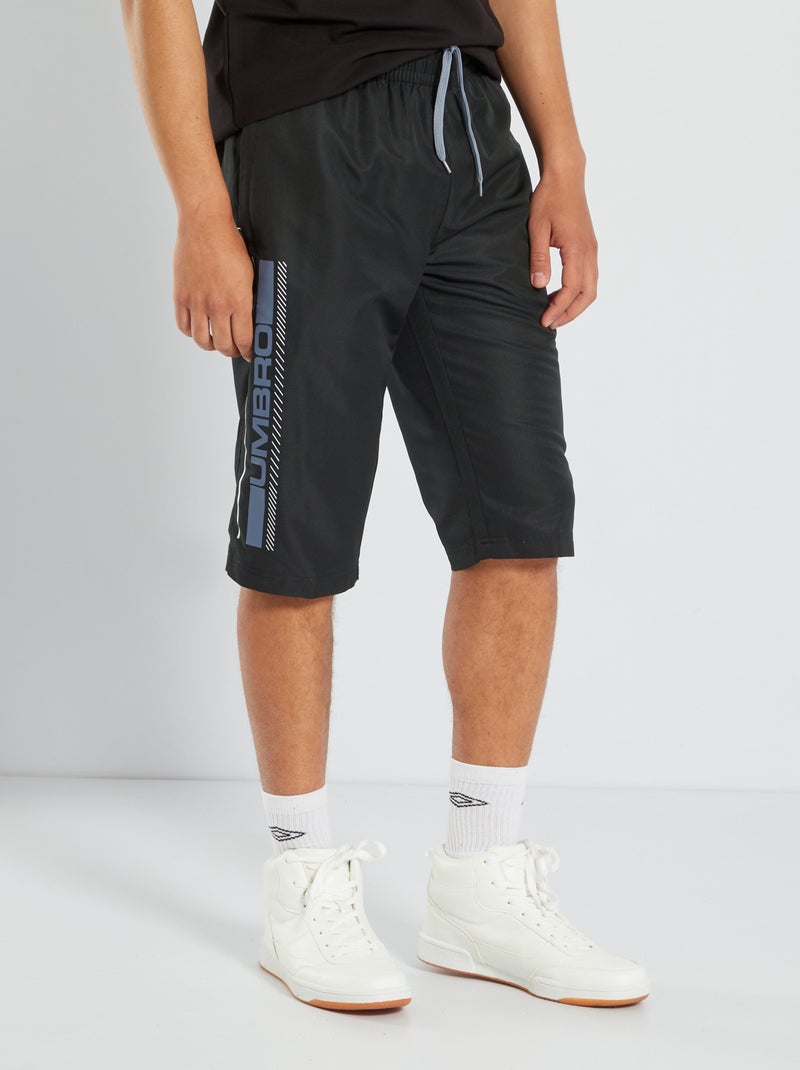 Bermuda 'Umbro' Noir - Kiabi