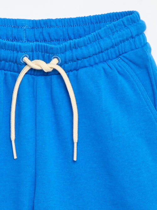 Bermuda uni en coton - Kiabi