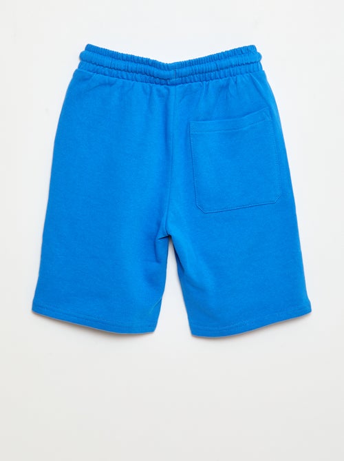 Bermuda uni en coton - Kiabi