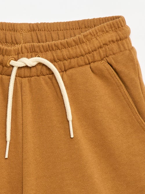 Bermuda uni en coton - Kiabi