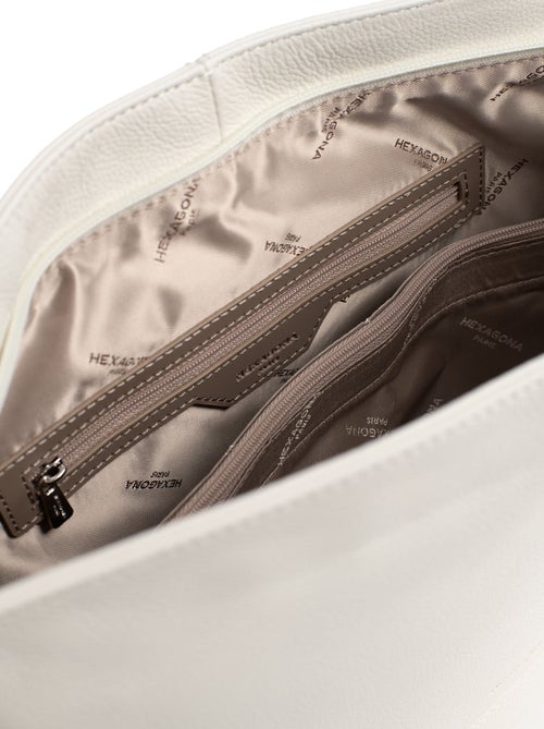Besace  A4  Cuir CONFORT - Kiabi