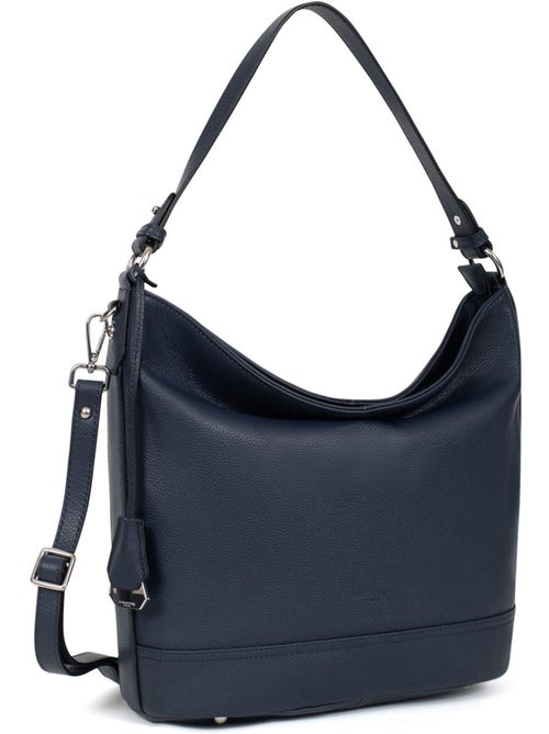 Besace  a4  cuir confort hexagona - Kiabi