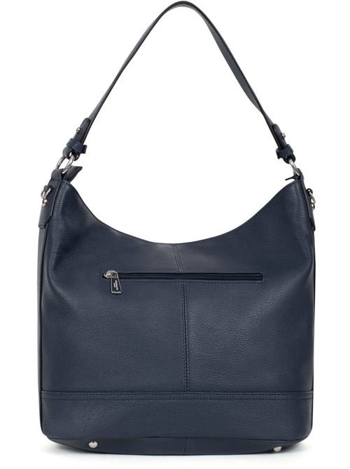 Besace  a4  cuir confort hexagona - Kiabi