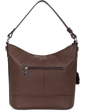 Besace a4 cuir confort hexagona