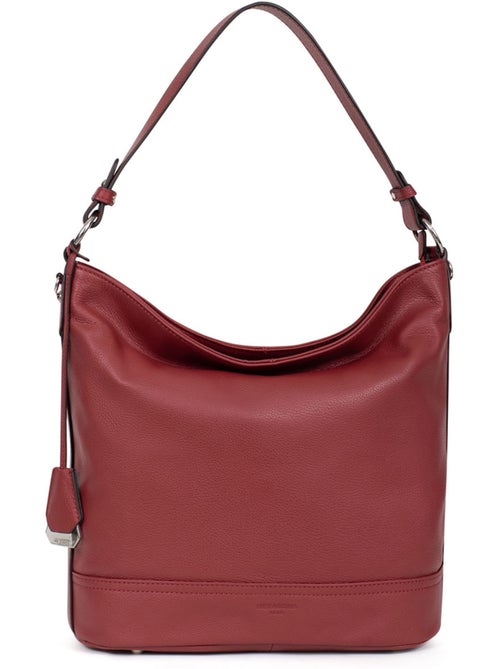 Besace  a4  cuir confort hexagona - Kiabi