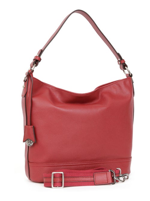 Besace  A4  Cuir CONFORT - Kiabi