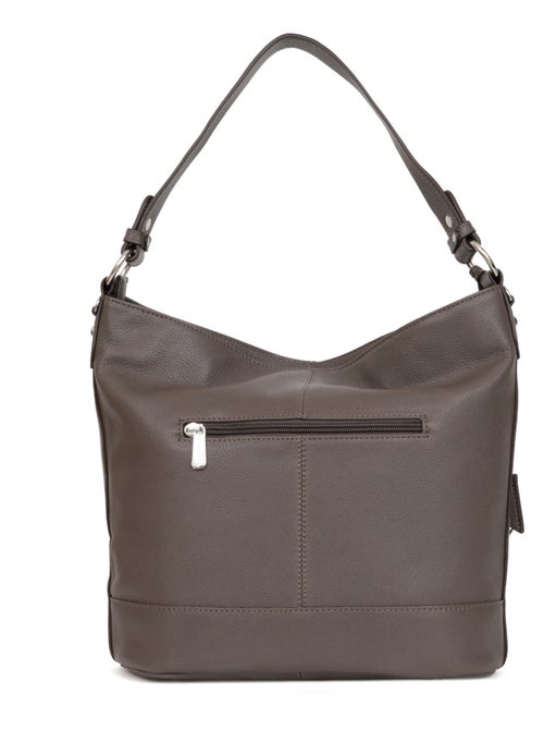 Besace  A4  Cuir CONFORT - Kiabi