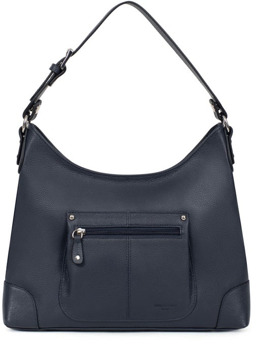 Besace  cuir confort hexagona - Kiabi