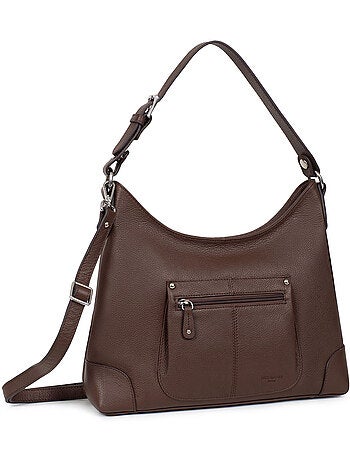 Besace cuir confort hexagona