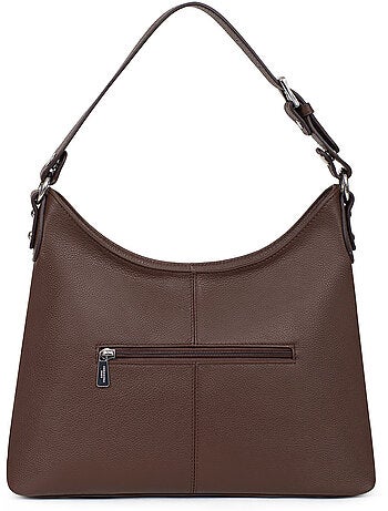 Besace cuir confort hexagona